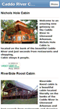 Mobile Screenshot of nicholsholecabins.com